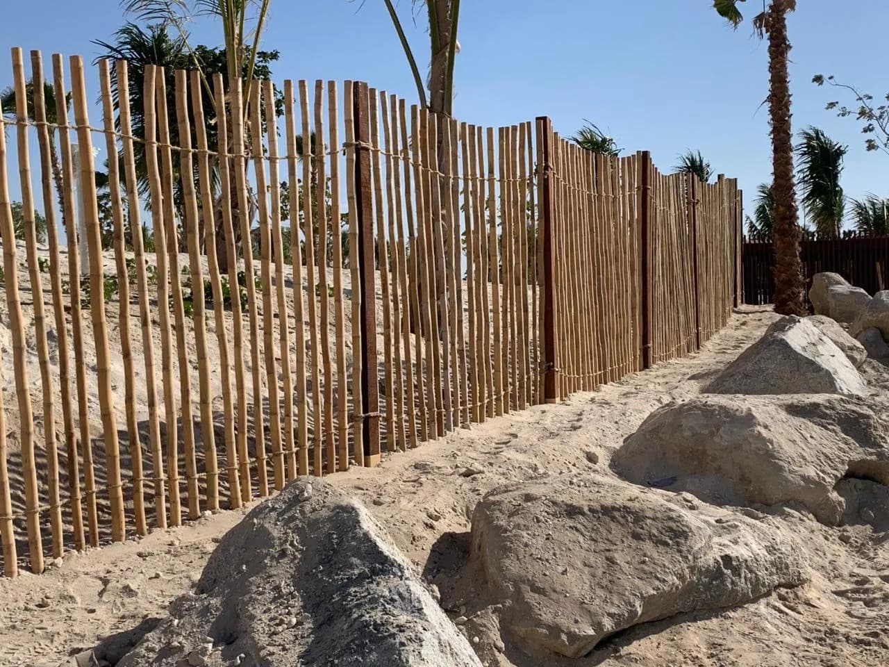 Outdoor Wooden Fencing 4