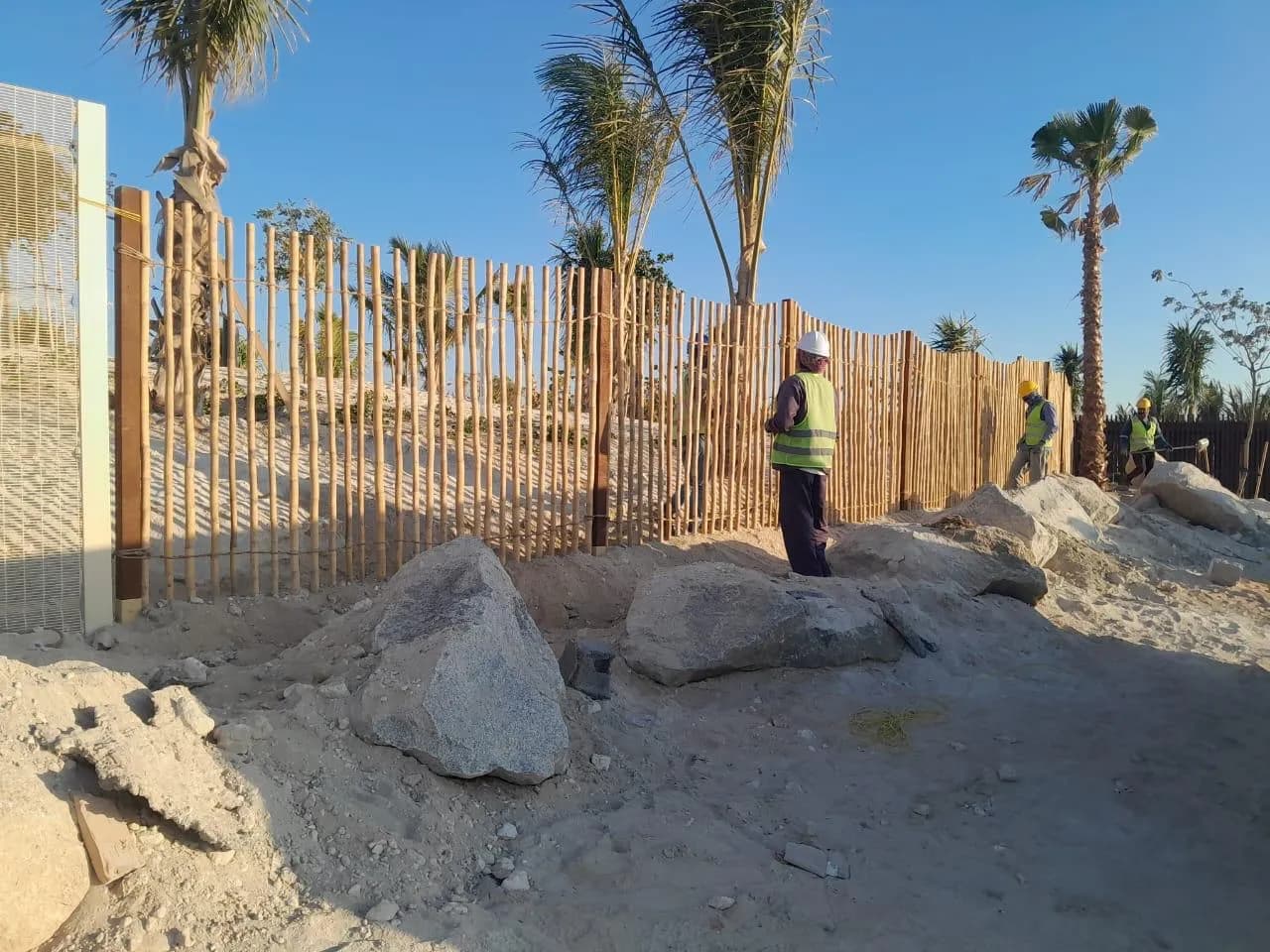 Outdoor Wooden Fencing 3